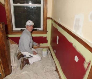 Finishing Chicago – Painting with Family Matters – North of Howard, Chicago