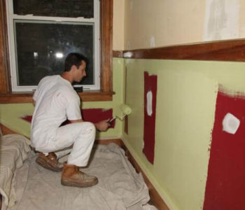 Finishing Chicago – Painting with Family Matters – North of Howard, Chicago