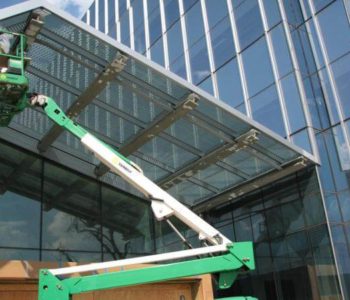 Finishing Chicago – WMS Gaming, Inc. – Entrance Steel During Construction